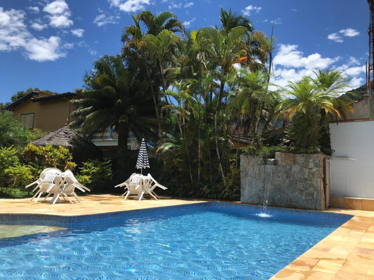 Apartamento Estilo Chale Com Piscina Убатуба Экстерьер фото